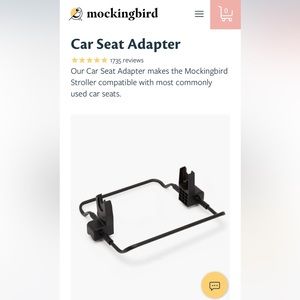 Mockingbird stroller car seat adapter